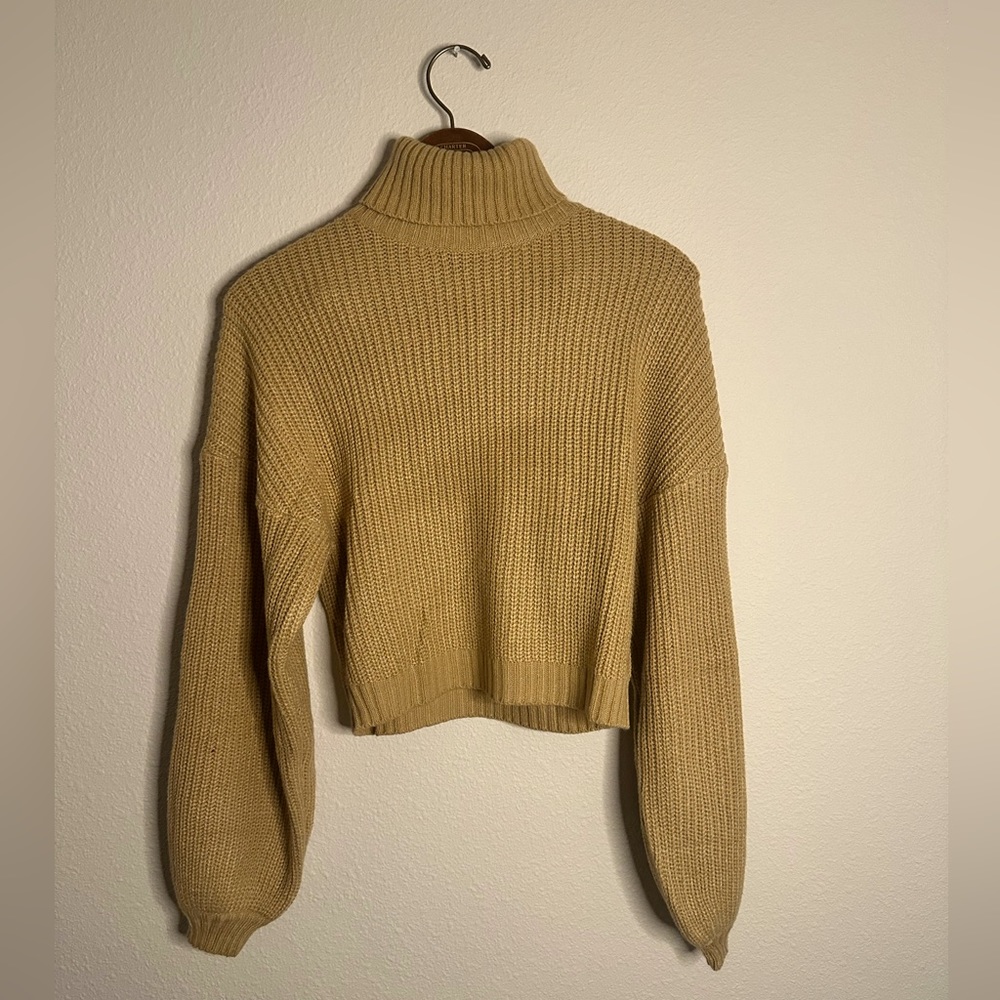 Tan Turtle Neck